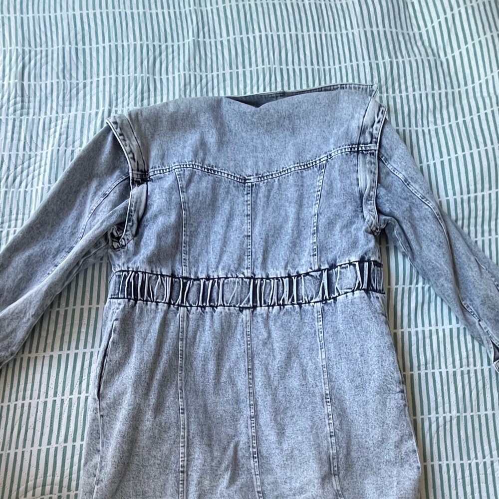 Washed denim jacket - Picture 2 of 2